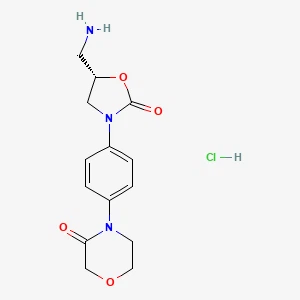 4-4- (5S) -5- (Aminomethyl) -2-oxo-3-oxazolidinylphenyl-3-Morpholinonhydrochlorid 丨 CAS 898543-06-1